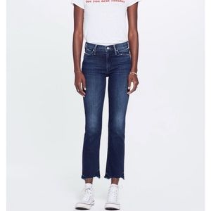 Mother The Rascal Ankle Chew Tongue in Chic Jeans